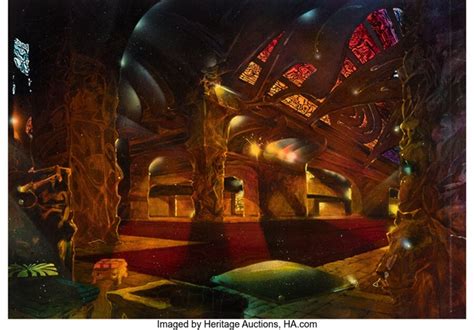 Ralph Bakshi Studios background art