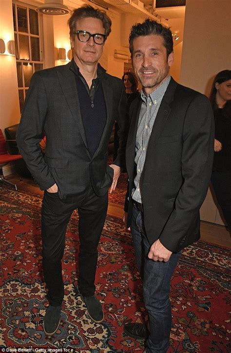 Colin Firth a Patrick Dempsey vo filme