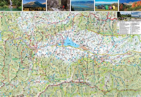 mapa turistických trás v okolí Dechtíc