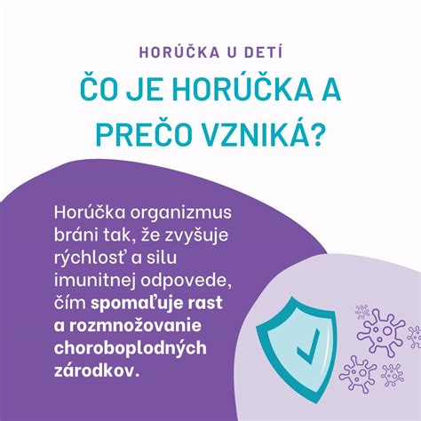 Diagram imunitnej odpovede pri horúčke