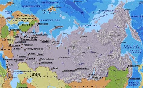 Mapa Ruska s regionálnymi rozdielmi v príspevkoch