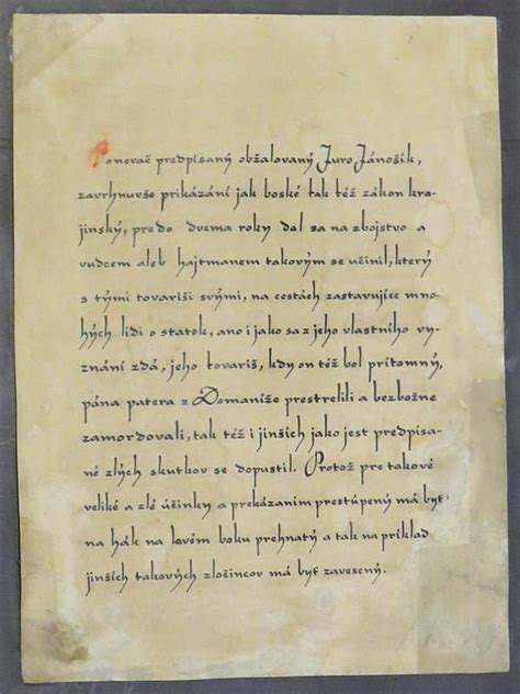 Faksimile záznamu o pokrstení Juraja Jánošíka vo varínskej kronike