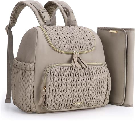 Stroller with a stylish diaper bag attached