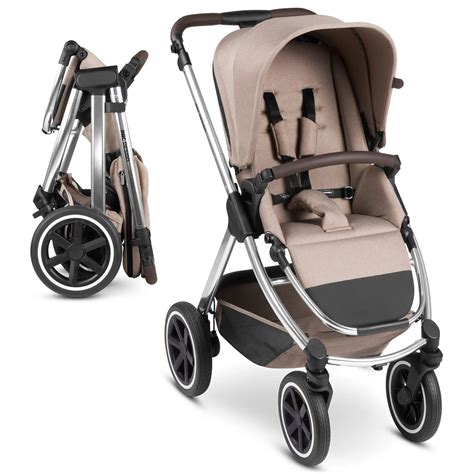 ABC Design Tour backpack attached to a stroller