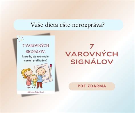 infografika varovných signálov pri vývine reči
