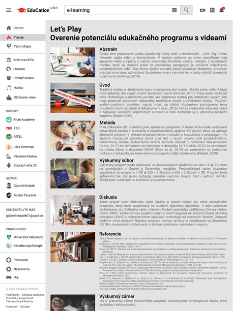 Diagram cieľov edukačného programu