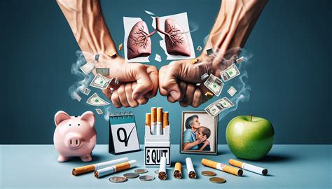 Image of a woman successfully quitting smoking