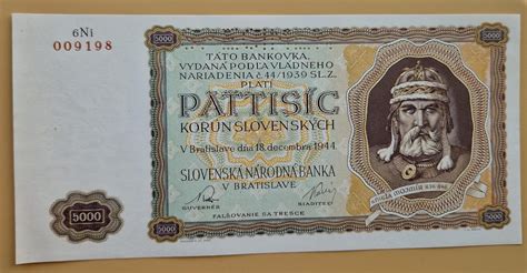 Slovenská bankovka s portrétom M. R. Štefánika
