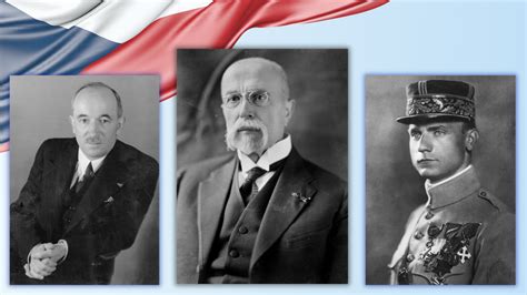 Zakladatelia Československej národnej rady: Masaryk, Štefánik, Beneš