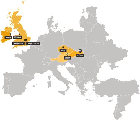 Mapa obľúbených destinácií pre rodiny