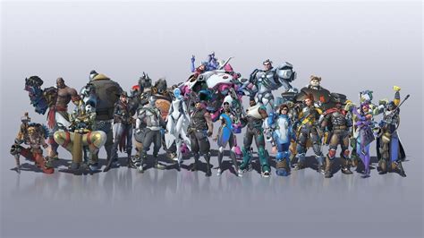 Overwatch character lineup