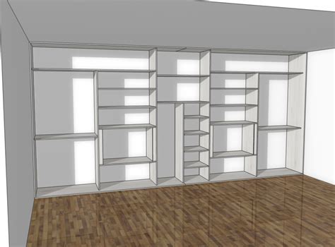 Proces návrhu a montáže vstavanej skrine