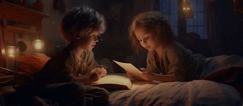 deti čítajúce rozprávku