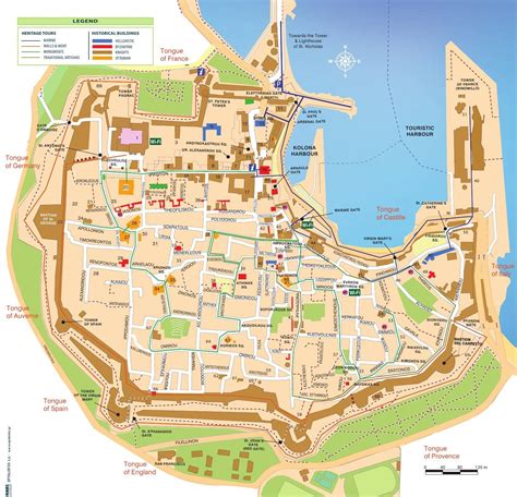Mapa Starého Mesta s označením mestských jaslí