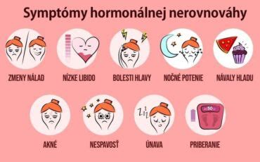 Ilustrácia hormonálnej nerovnováhy vedúcej k falošnej gravidite