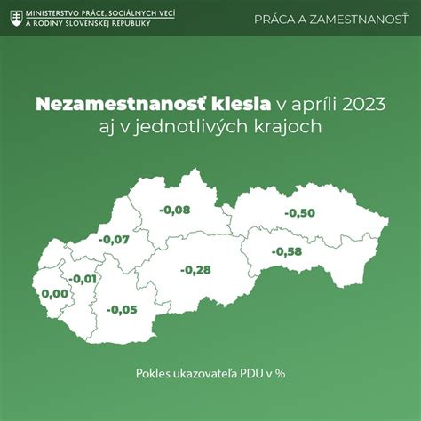 Mapa: Lokality Úradov práce, sociálnych vecí a rodiny na Slovensku
