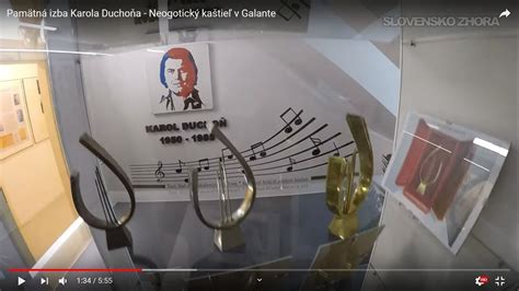 Pamätná izba Karola Duchoňa v Galante