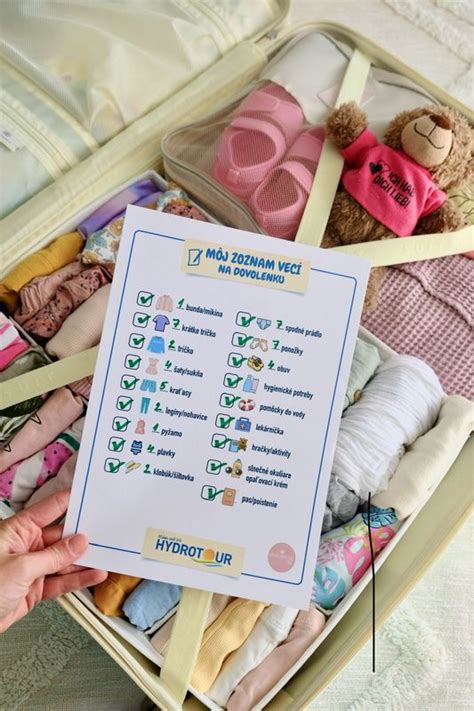 Checklist pre bezstarostnú dovolenku s deťmi