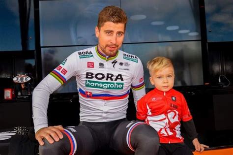 Peter Sagan a Marlon na bicykloch