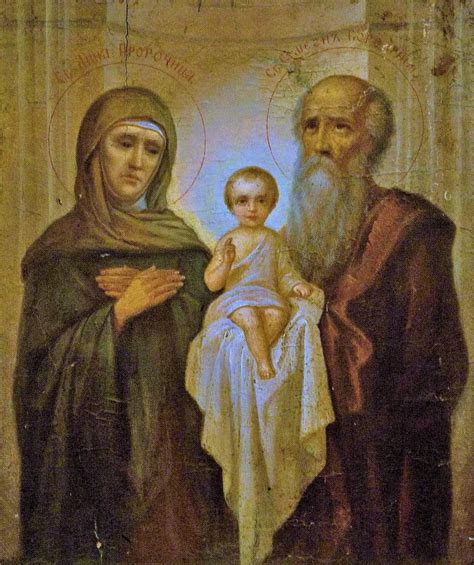 Anna sa modlí v chráme