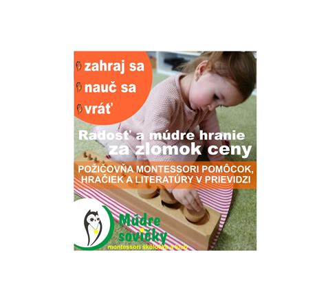 Dieťa objavuje svet pomocou Montessori pomôcok
