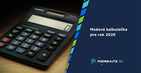 Kalkulačka materského - Príklad výpočtu