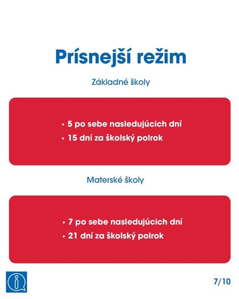Porovnanie pravidiel ospravedlňovania v miernejšom a prísnejšom režime