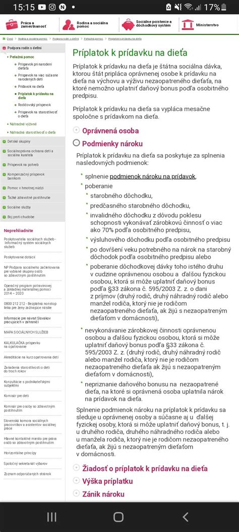 Schéma: Prehľad podmienok nároku na príplatok k prídavku na dieťa
