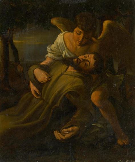 Ilustrácia pastierov s anjelom
