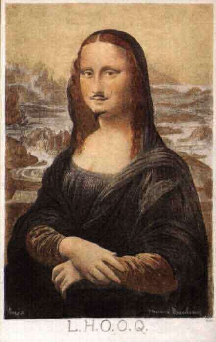 L.H.O.O.Q. by Marcel Duchamp