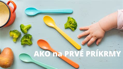 pestré a zdravé prvé príkrmy pre dieťa na tanieri
