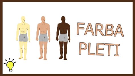Schéma dedičnosti farby pleti
