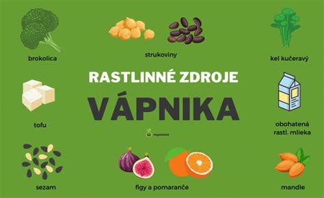 Zdroje vápnika okrem mlieka