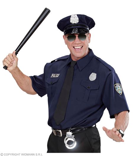 Policajná uniforma s novorodencom