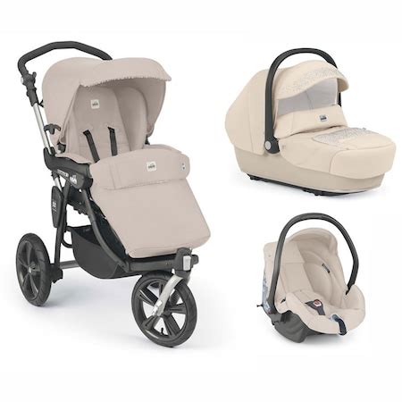 Cam Cortina x3 Tris Evolution stroller with accessories