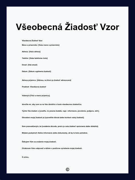 Právne dokumenty a žiadosť