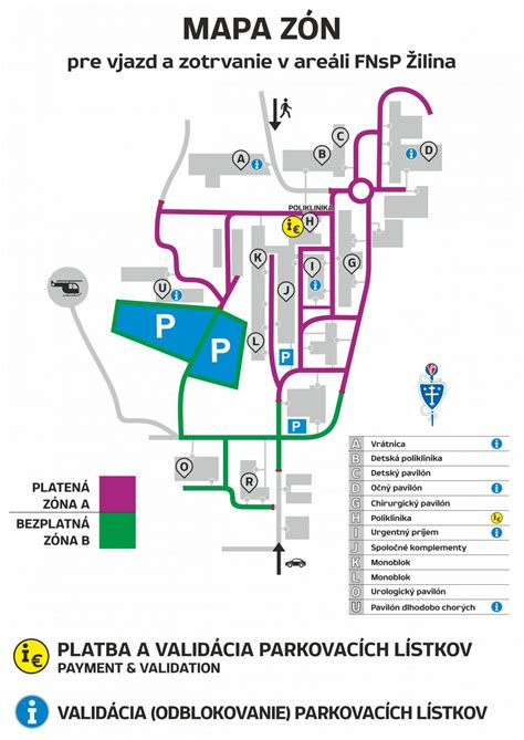 Mapa umiestnenia FNsP Nové Zámky v regióne a dostupnosť