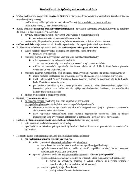 Spôsoby exekúcie výživného
