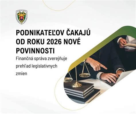 Legislatívne zmeny v odvodoch od roku 2026