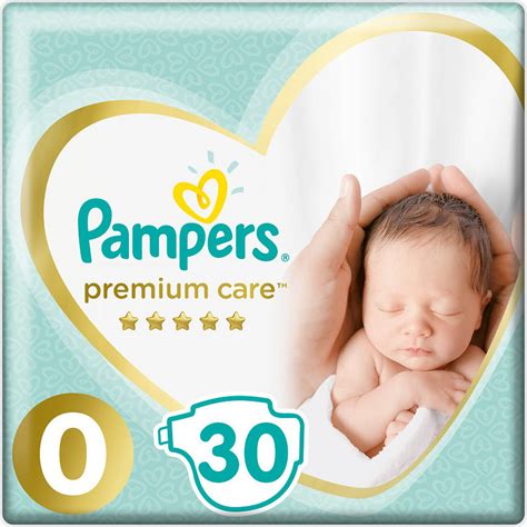 Plienka Pampers Premium Care 0 na novorodencovi