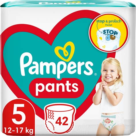 Screenshot webovej stránky online obchodu (napr. mojalekaren.sk) s vyhľadávanými Pampers Pants 5 a zvýraznenou možnosťou akcie