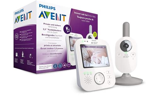 Philips Avent DECT SCD501/00 baby monitor with its parent and baby units