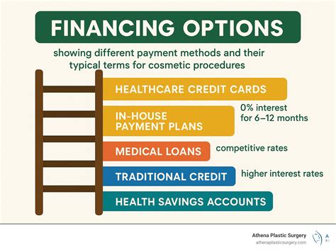 Flowchart of financing options for medical procedures