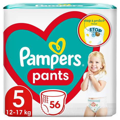 Ilustrácia funkcie Stop & Protect vrecka na plienkach Pampers