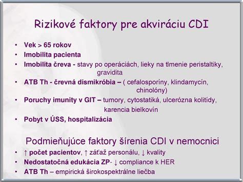 Rizikové faktory pre skorý potrat