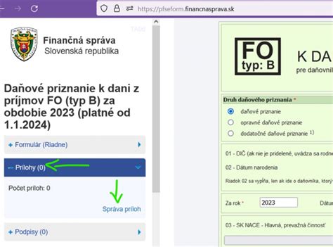 Online formulár Slovensko.sk