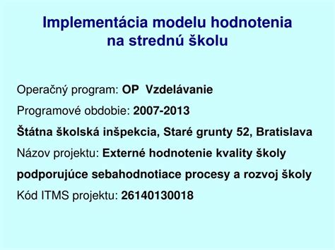 Zistenia Štátnej školskej inšpekcie k diagnostike