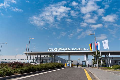 Volkswagen Slovakia plant in Bratislava