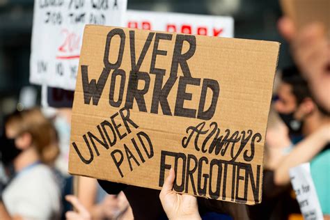 Union protest against unfair benefits