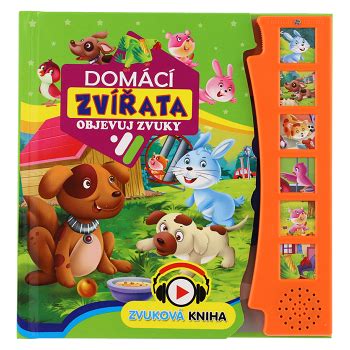 Dieťa objavuje zvuky z interaktívnej knižky